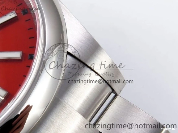 Edition Best 126000 41mm Steel Perpetual 1:1 904L VR3230 Red Clean Oyster Dial 0511